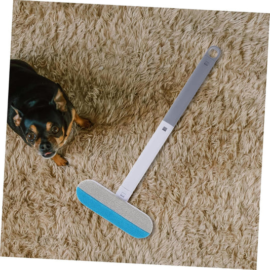 Pet Remover Brush for Couch Sofa Bed Cat Dog Hair Remover Tool Efficient Hair Remover for Clothes and Carpets Long Handle Reusable Lint Remover