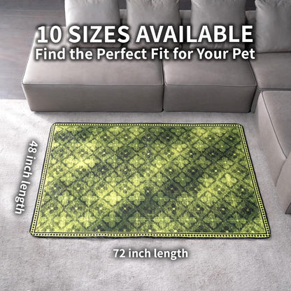 Washable Pee Pads for Dogs, Reusable Puppy Potty Training Pads, Ultra-Absorbent Thick Waterproof Leak-Proof Non-Slip Pads & Mat for Crate, Playpen, Floor, Whelping & Housebreaking , 2 Pack 18"x24"