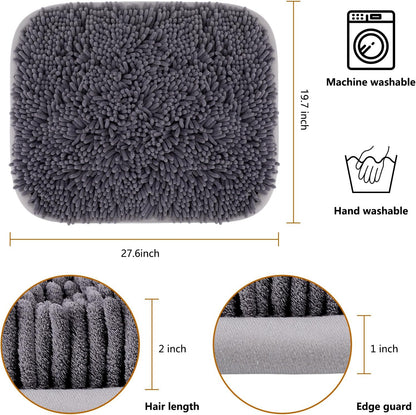 Rundik Snuffle Mat for Dogs, 17'' x 21'' Dog Sniffing Interactive Feeding Game Boredom, Puzzle Toys Encourages Natural Foraging Skills and Stress Relief Small/Medium/Large Dogs