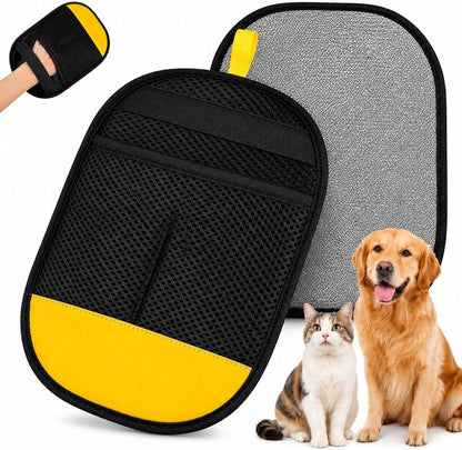 Pet Hair Remover Glove for Dogs & Cats – Reusable Fur Cleaning Mitt for Couch, Carpet, Furniture & Clothes – Easy Lint & Hair Removal Tool