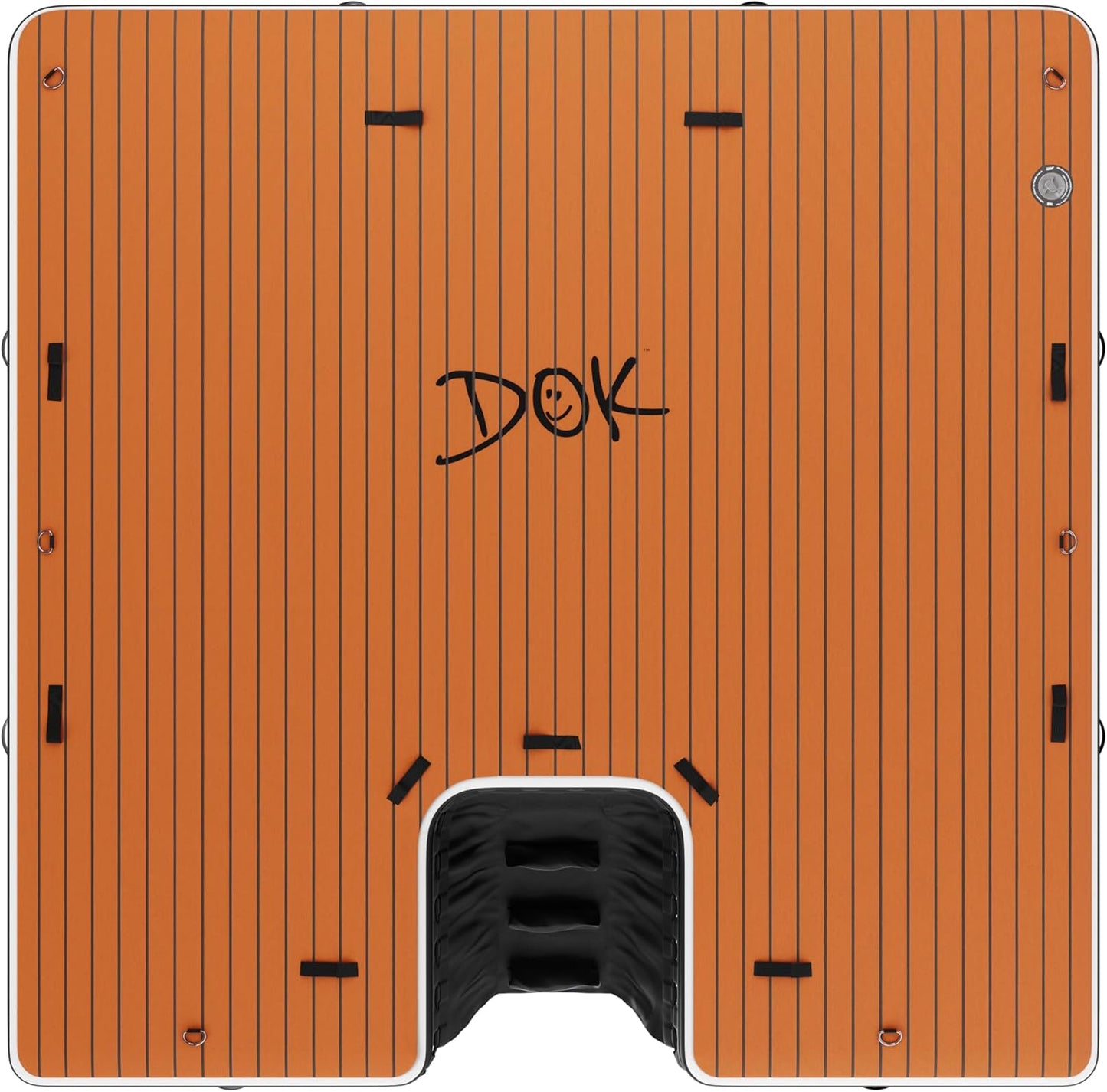 DOK Dog-DOK Inflatable Dock Platform: Safe & Easy Water Access for Dogs Up to 230 lbs; Floating Non-Slip EVA Foam with Dog Boat Ramp for Pool, Dock, & Lake | Military Grade & High Visibility