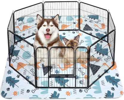Washable Pee Pads for Dogs, 2 Pack Large 36"x41" Super Absorbent Reusable Dog Training Pads, 100% Waterproof Non-Slip Puppy Whelping Dog Playpen Indoor Pads Mat Pet Supplies