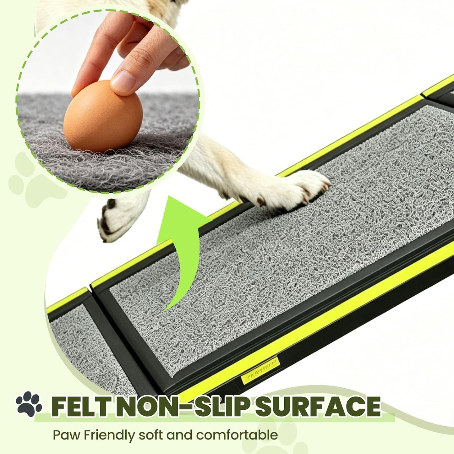 Dog Ramp for Car 70" L*20" W Portable Dog Ramps for Large Dogs with Non-Slip Rug Surface Portable Dog Car Ramp for SUV & Truck,Pet Ramp for Dogs to Get in Car Outdoor&Indoor