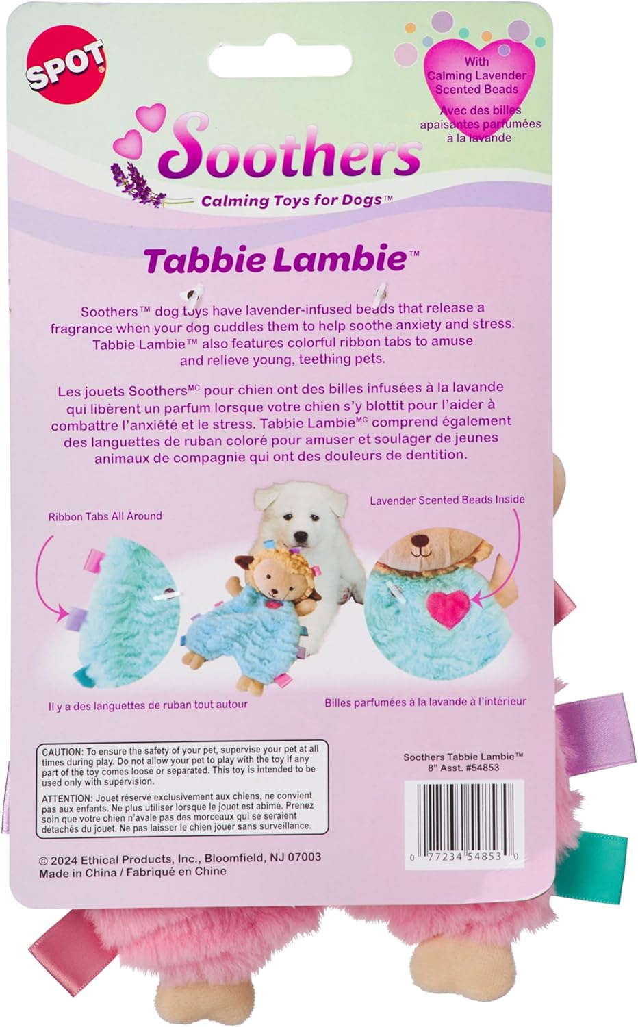 SPOT Soothers Multipurpose Dog Lick Mat - 6in Slow Feeder & Crate Enrichment Toy for Small & Medium Dogs and Puppies, Food-Grade Rubber, Dishwasher Safe, Anxiety & Boredom Relief