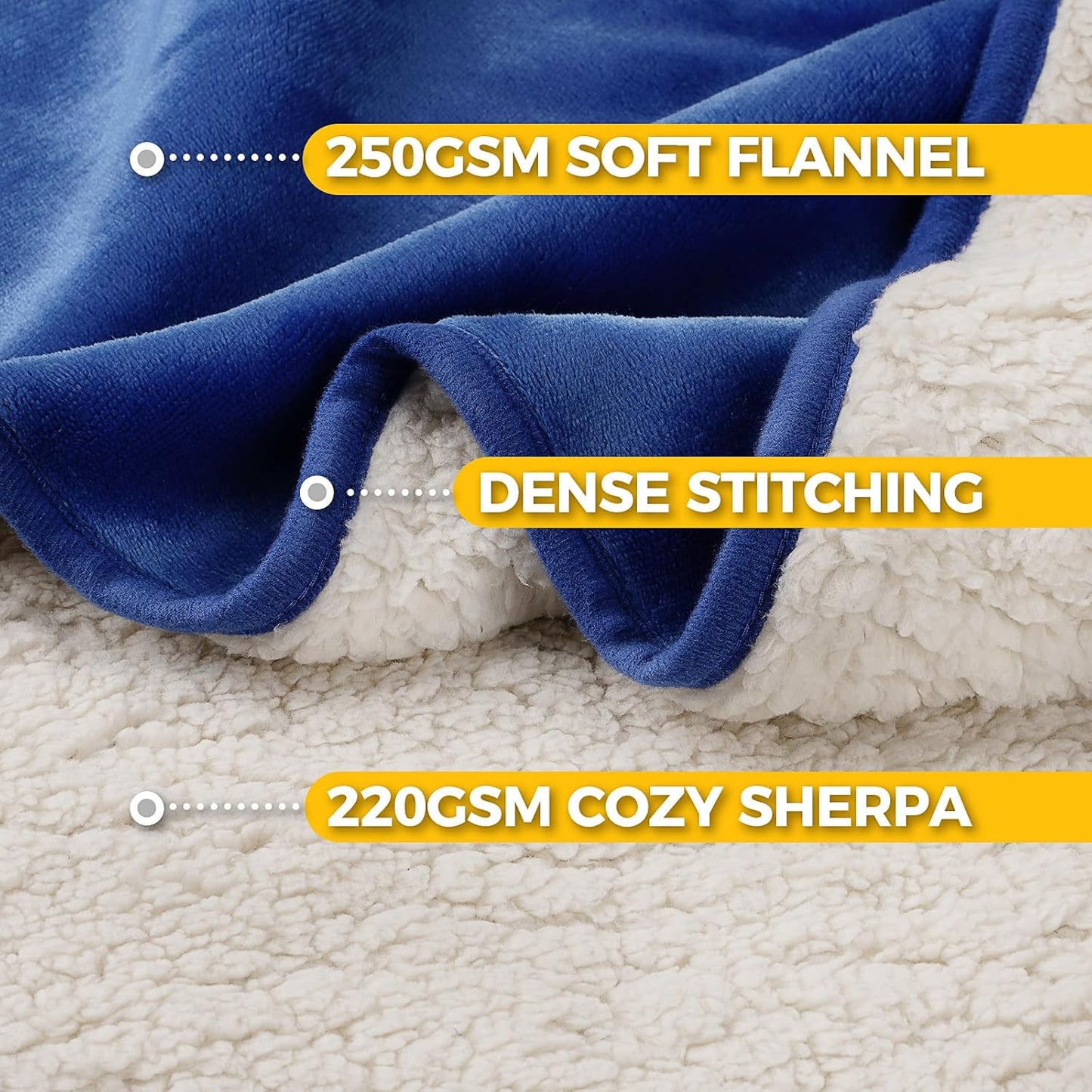 Sunheir Waterproof Dog Blankets for Small Dogs, Reversible Sherpa Fleece Thick Puppy Blanket, Leakproof Spill-Proof Pet Blanket for Cat, Bed, Couch, Furniture Protector, Travel, Camping, 25"X35", Grey