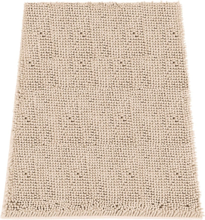 Absorbent Dog Door Mat for Muddy Paws, 60" x 24" Chenille Indoor Mats for Entryway, Trap Dirt Front Door Mat Indoor Entrance Washable Non Slip Soft