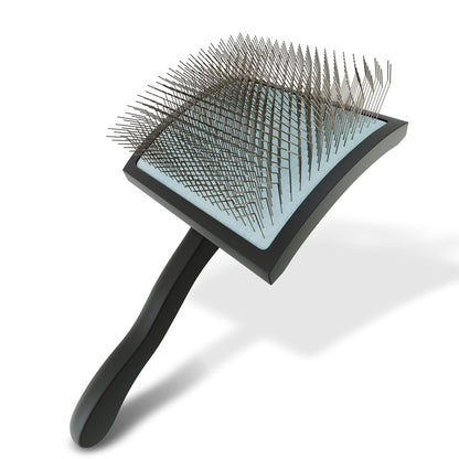 Slicker Brush for Dogs, for Golden Doodles with Long Hair, for Large Pet Dogs, Grooming Pet Hair, Cream White(Large)
