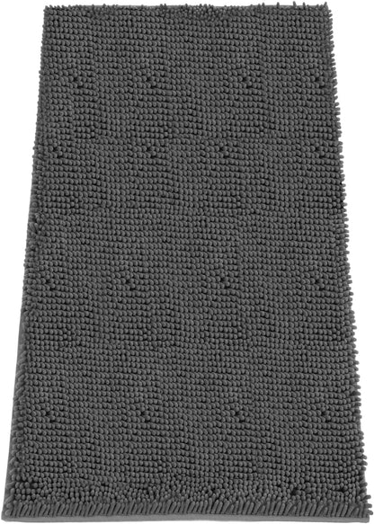 Absorbent Dog Door Mat for Muddy Paws, 60" x 24" Chenille Indoor Mats for Entryway, Trap Dirt Front Door Mat Indoor Entrance Washable Non Slip Soft