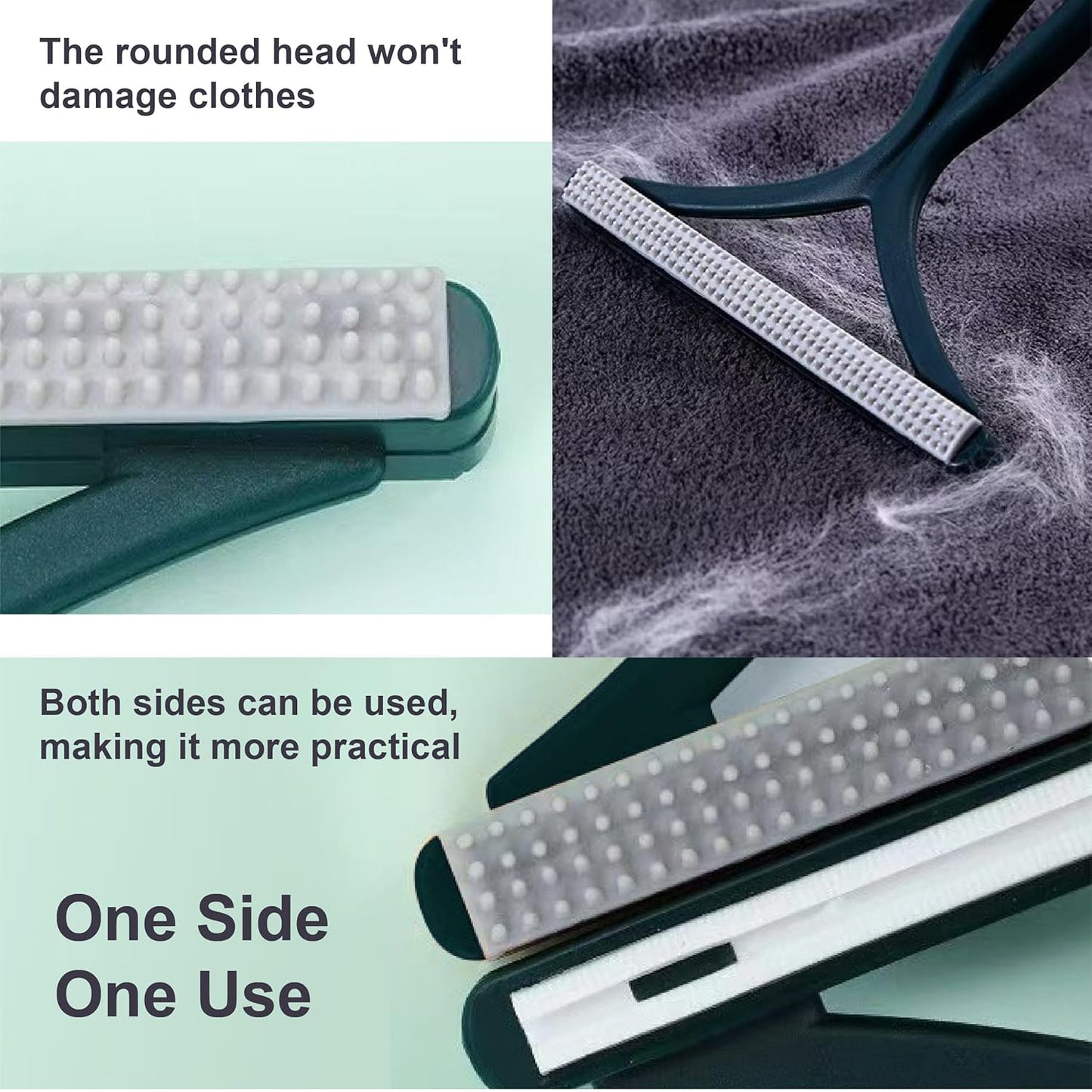3-Pack Magic Brush Pet Hair Removal Gloves with A Hair/Lint Removal Tool – Remove Cat/Dog Fur from Clothing, Furniture, Car Seats, Bedding & Carpet