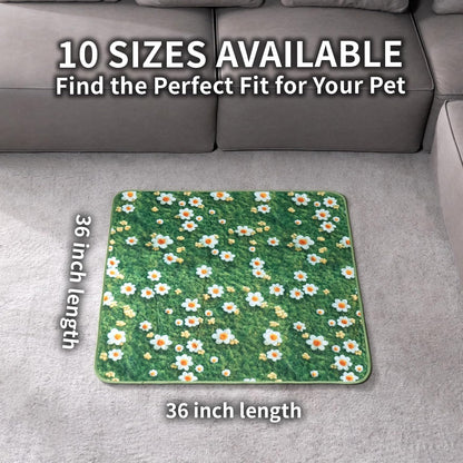 Washable Pee Pads for Dogs, Reusable Puppy Potty Training Pads, Ultra-Absorbent Thick Waterproof Leak-Proof Non-Slip Pads & Mat for Crate, Playpen, Floor, Whelping & Housebreaking , 2 Pack 18"x24"