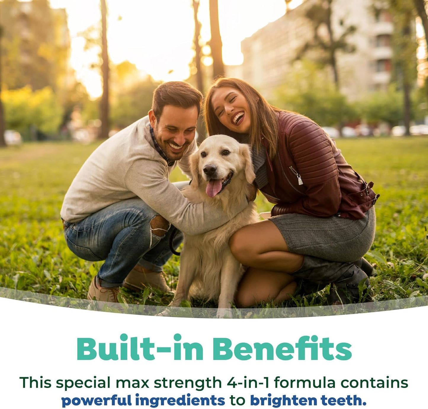 TropiClean Fresh Breath Water Additive for Dogs, Dog Breath Freshener and Teeth Cleaning Solution, No Toothpaste or Toothbrush Required, 16oz.
