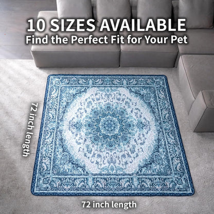 Washable Pee Pads for Dogs, Reusable Puppy Potty Training Pads, Ultra-Absorbent Thick Waterproof Leak-Proof Non-Slip Pads & Mat for Crate, Playpen, Floor, Whelping & Housebreaking , 2 Pack 18"x24"