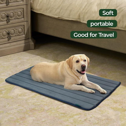 BALANCE Dog Crate Pad, Dog Foam Crate Mat Kennel Pad, Washable Water-Resistant Pet Bed Flat Dogs Cage Mat for Small Dogs