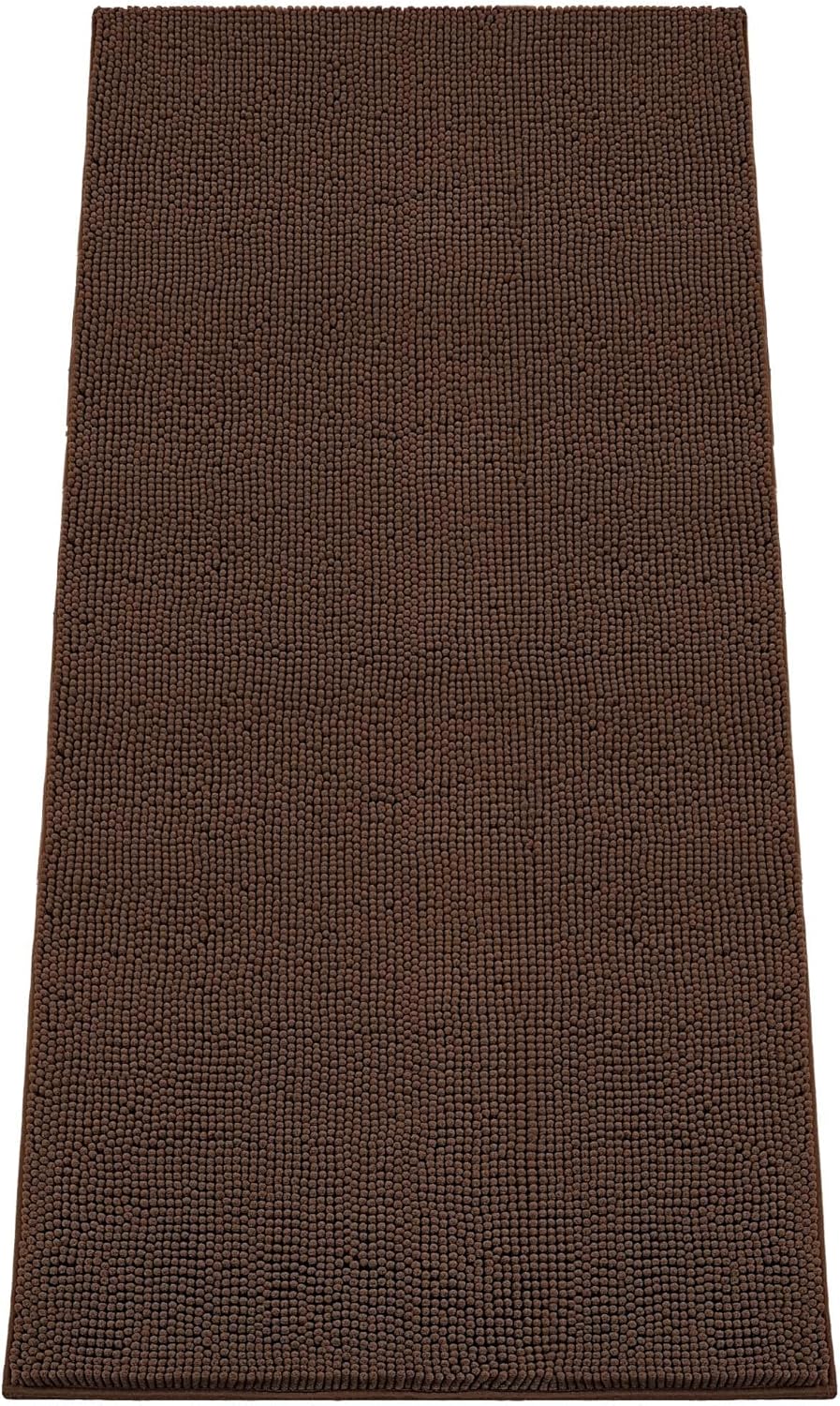 Absorbent Dog Door Mat for Muddy Paws, 60" x 24" Chenille Indoor Mats for Entryway, Trap Dirt Front Door Mat Indoor Entrance Washable Non Slip Soft