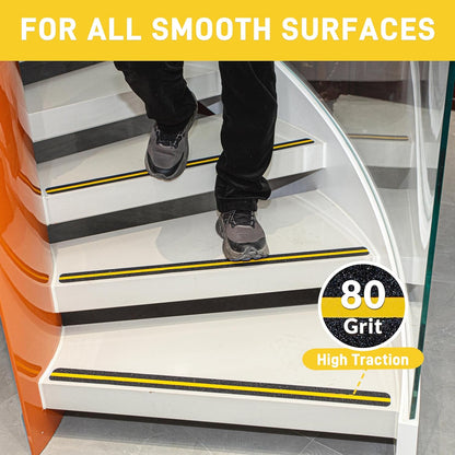 LifeGrip Anti Slip Transparent Anti Slip Tape, 4 inch by 30 feet, Non-Slip Traction Grip Tape to Tubs, Boats, Stairs, Clear, Soft, Comfortable for Bare feet (4" X 30')