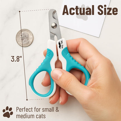Mr. Pen- Cat Nail Clipper, Stainless Steel, Professional Sharp Cat Claw Trimmer for Small and Medium Cats, Pet Nail Clipper with Sturdy Non Slip Handle