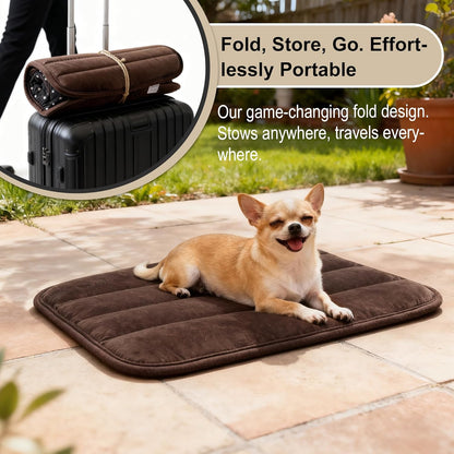 Dog Bed Mat – Soft & Comfortable Dog Kennel Pad for Crate – Durable Crate Bed & Mat for Dogs & Cats – Ideal for Crate, Kennel, and Home Use