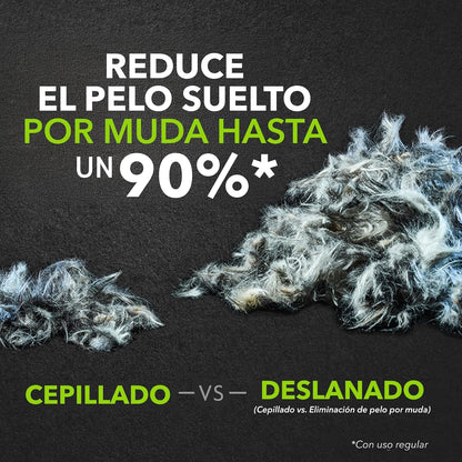 FURminator Large Dog Undercoat deShedding Tool for Long Hair, Reduces Loose Hair From Shedding
