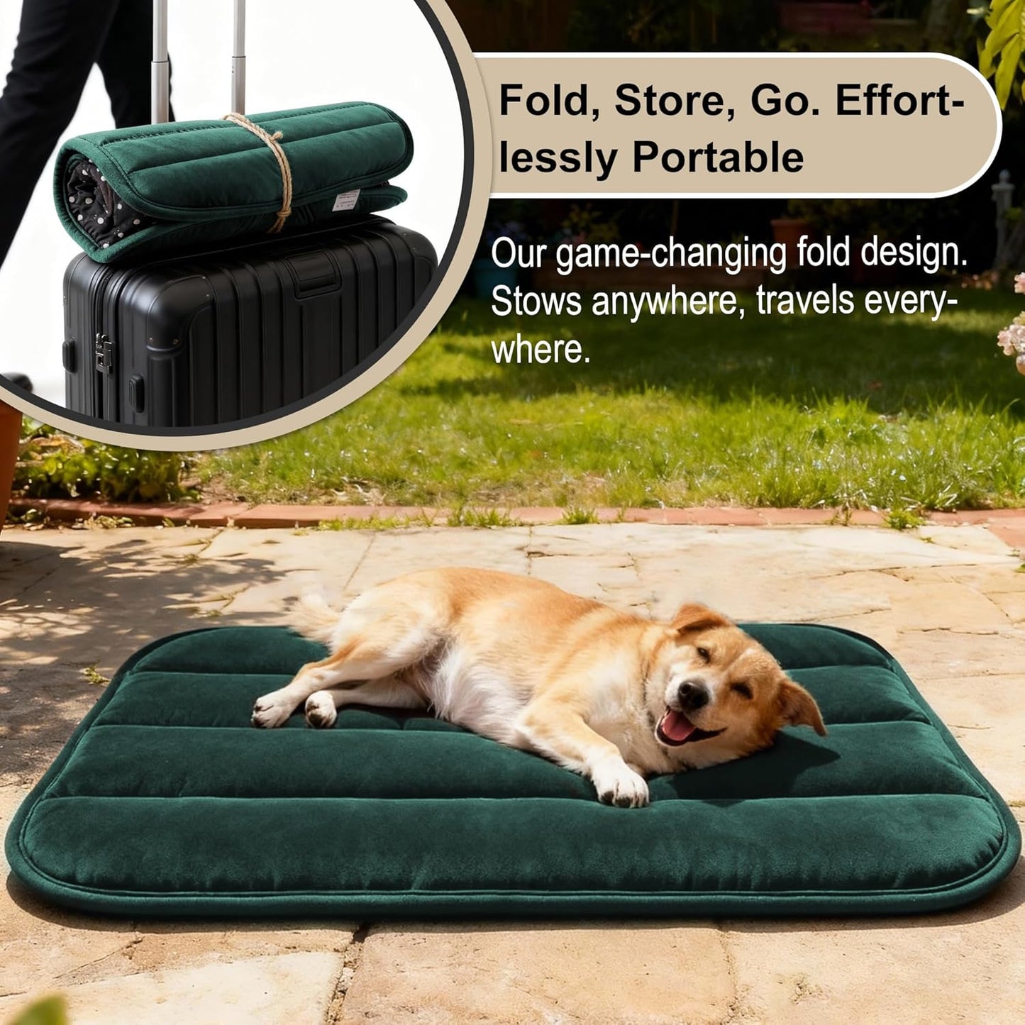 Dog Bed Mat – Soft & Comfortable Dog Kennel Pad for Crate – Durable Crate Bed & Mat for Dogs & Cats – Ideal for Crate, Kennel, and Home Use