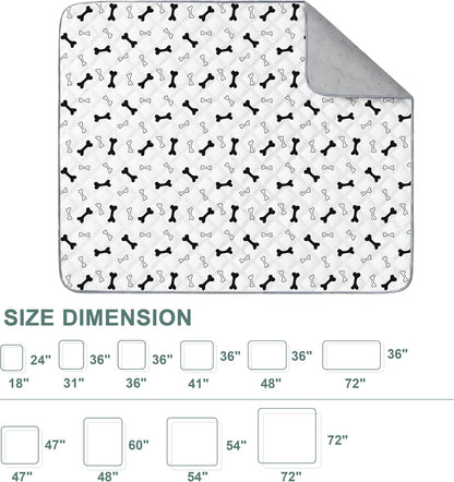 Eterish Reusable Washable Pee Pads for Dogs Large/Extra Large 36'' x 41'' 2 Pack, Absorbent Pet Puppy Dog Training Pads Non-Slip, Waterproof Whelping Potty Pads for Dogs Leak-Proof