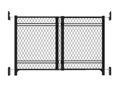 Ingenuity Doorway 42W Series Dog and Baby Gate, Indoor Outdoor, Won't Rust or Fade, Plastic Panel, Fits 23-42" Openings, 24” Tall