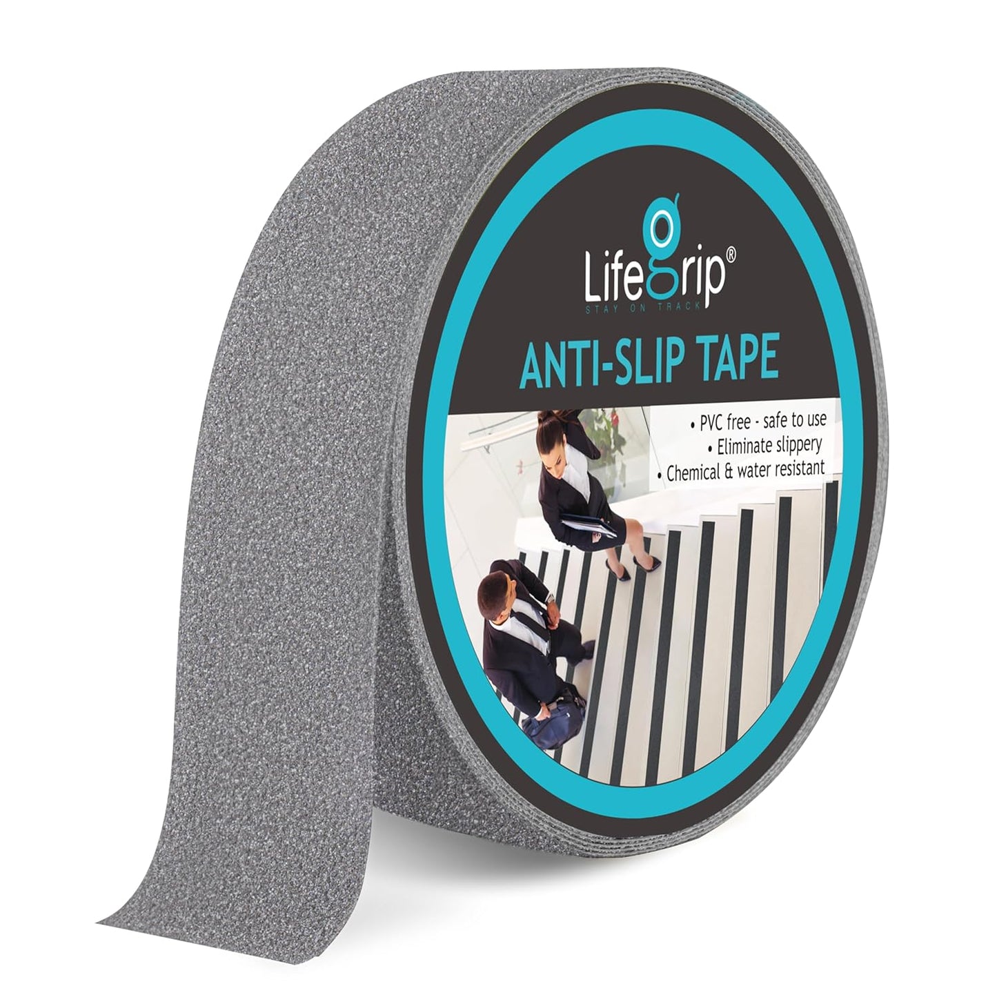 LifeGrip Anti Slip Transparent Anti Slip Tape, 4 inch by 30 feet, Non-Slip Traction Grip Tape to Tubs, Boats, Stairs, Clear, Soft, Comfortable for Bare feet (4" X 30')