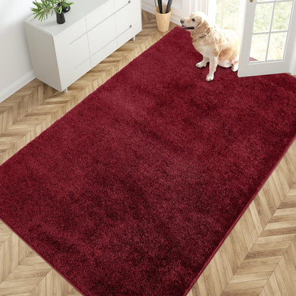 PURRUGS Dirt Trapping Door Mat 20" x 31.5", Non-Slip Machine Washable Entryway Rug, Dog Doormat, Indoor Front Door Mat, Super Absorbent Entry Rug for Muddy Shoes & Paws, Bluish Grey-Black