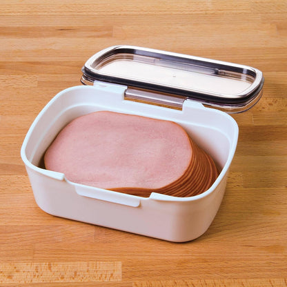 ProKeeper Deli Food Storage Container with Air-Tight Silicone Seal and Dry Erase Compatible Lid