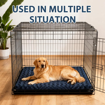 Dog Bed Mat – Soft & Comfortable Dog Kennel Pad for Crate – Durable Crate Bed & Mat for Dogs & Cats – Ideal for Crate, Kennel, and Home Use