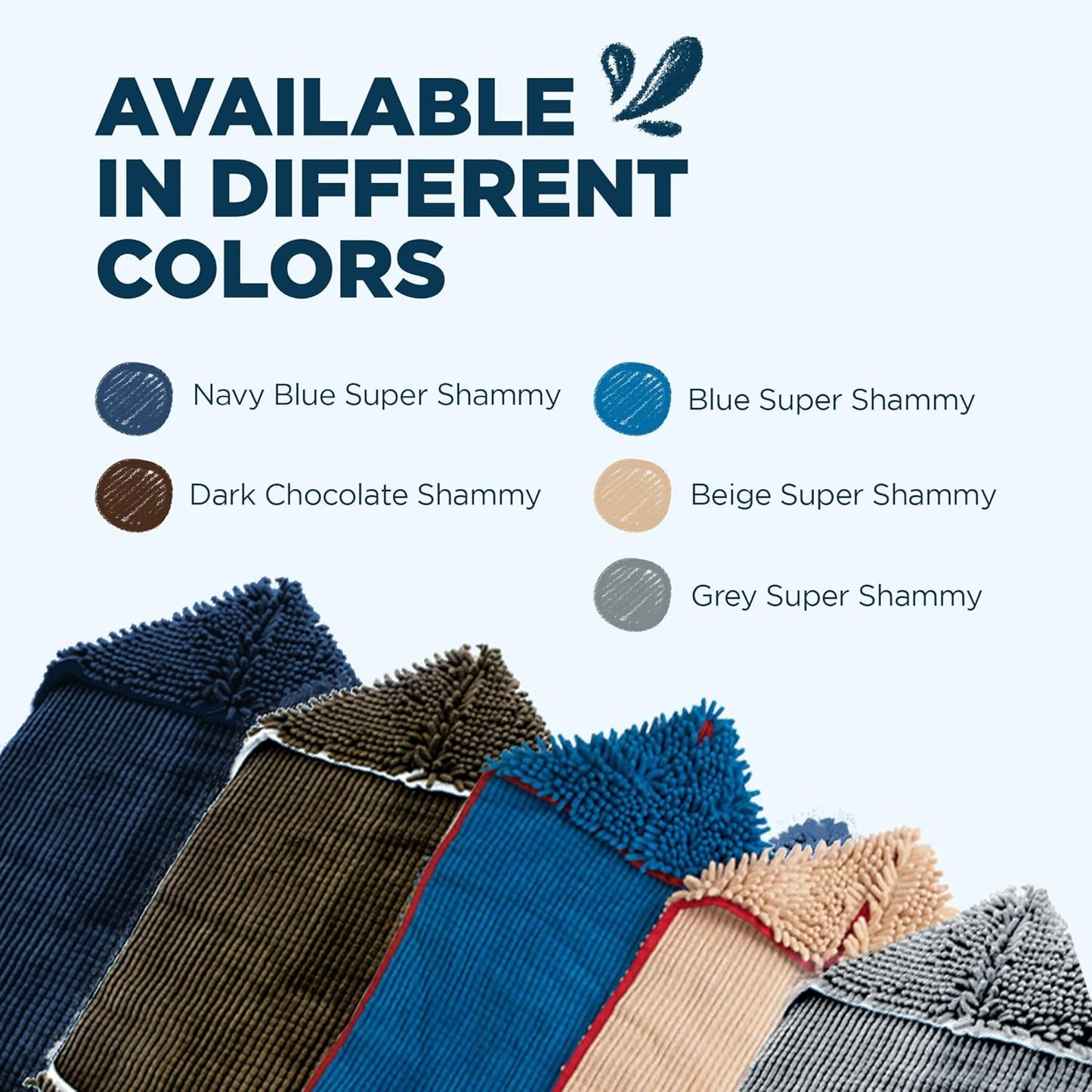 Soggy Doggy Super Shammy Dog Towel – Absorbent Microfiber Chenille Pet Towel for Drying Wet Dogs, Paws, Quick Dry Dog Shammy with Hand Pockets, Machine Washable – Chocolate/Oatmeal Trim, 31” x 14”