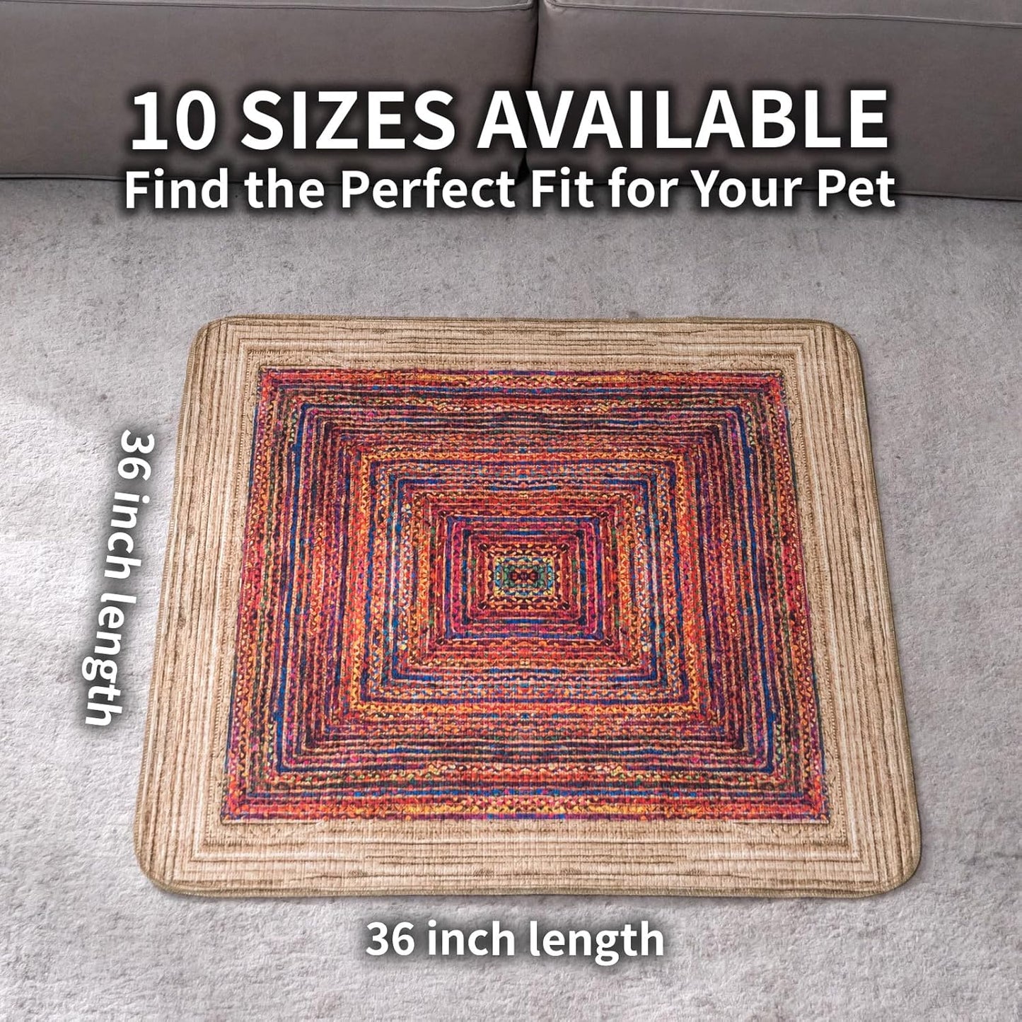 Washable Pee Pads for Dogs, Reusable Puppy Potty Training Pads, Ultra-Absorbent Thick Waterproof Leak-Proof Non-Slip Pads & Mat for Crate, Playpen, Floor, Whelping & Housebreaking , 2 Pack 18"x24"