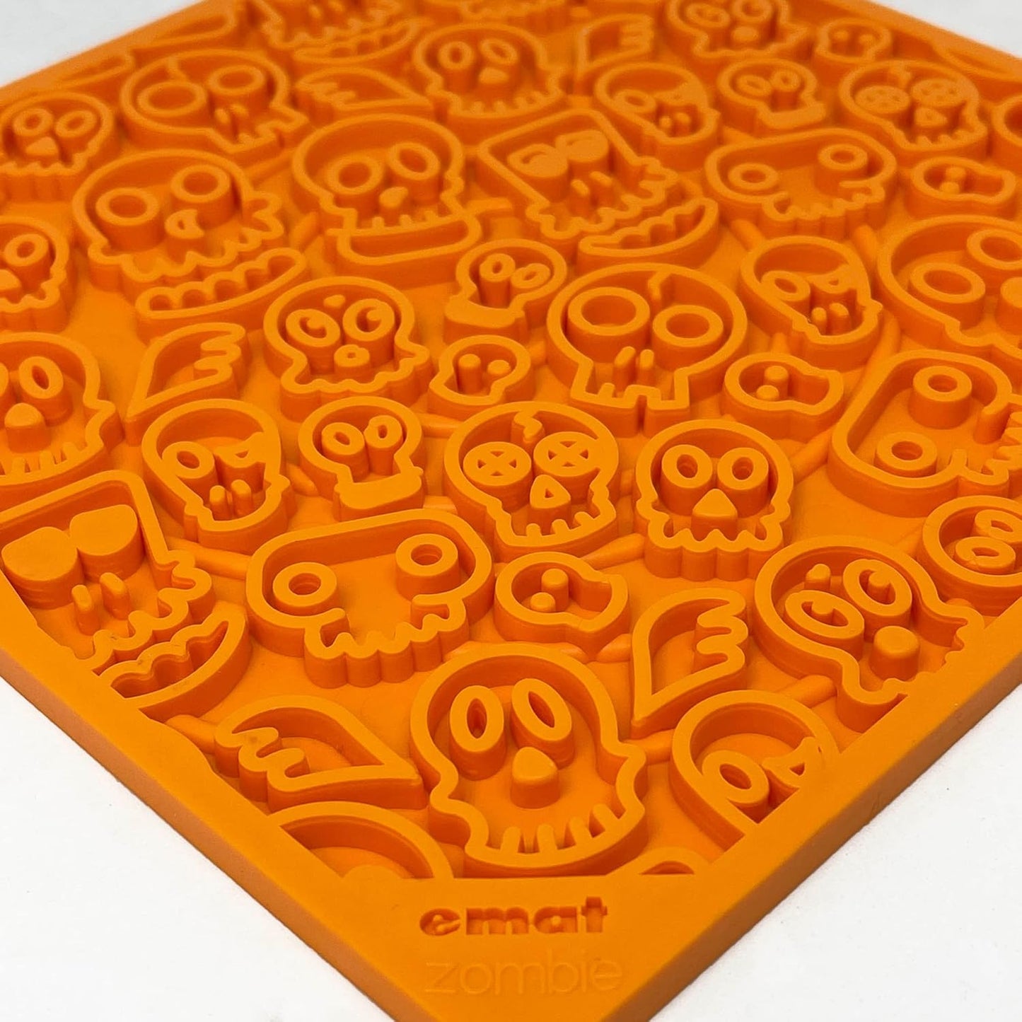 SodaPup Flower Power eMat – Durable Lick Mat Feeder Made in USA from Non-Toxic, Pet-Safe, Food Safe Rubber for Mental Stimulation, Avoiding Overfeeding, Fresh Breath, Digestive Health, & More