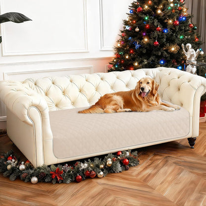 Waterproof Dog Blanket, Non-Slip Soft Pet Bed Cover, Couch Cover for Dogs Washable, Protects Sofa, Furniture, Crate, Car, Tear Resistant Leakproof Pet Blanket (30x70 Inch, Dark Grey)