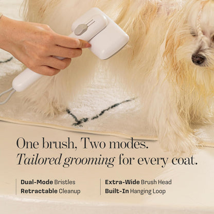Muddi Mitt Microfiber Reusable Pet Wipes Grooming Towel Glove | Machine-Washable, Soft, Double-Sided Bath Mitt Replaces Wipes | Dirt Odor Removal | Gentle Paw Coat Cleaner | Dogs & Cats (Single Mitt)