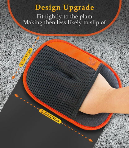 Pet Hair Removal Glove | Soft Grooming Brush for Dogs & Cats | Massage Tool | Easy Hair Removal for Furniture and Clothes | Reusable Pet Hair Remover for Couch, Carpet & Car Seats 1PCS