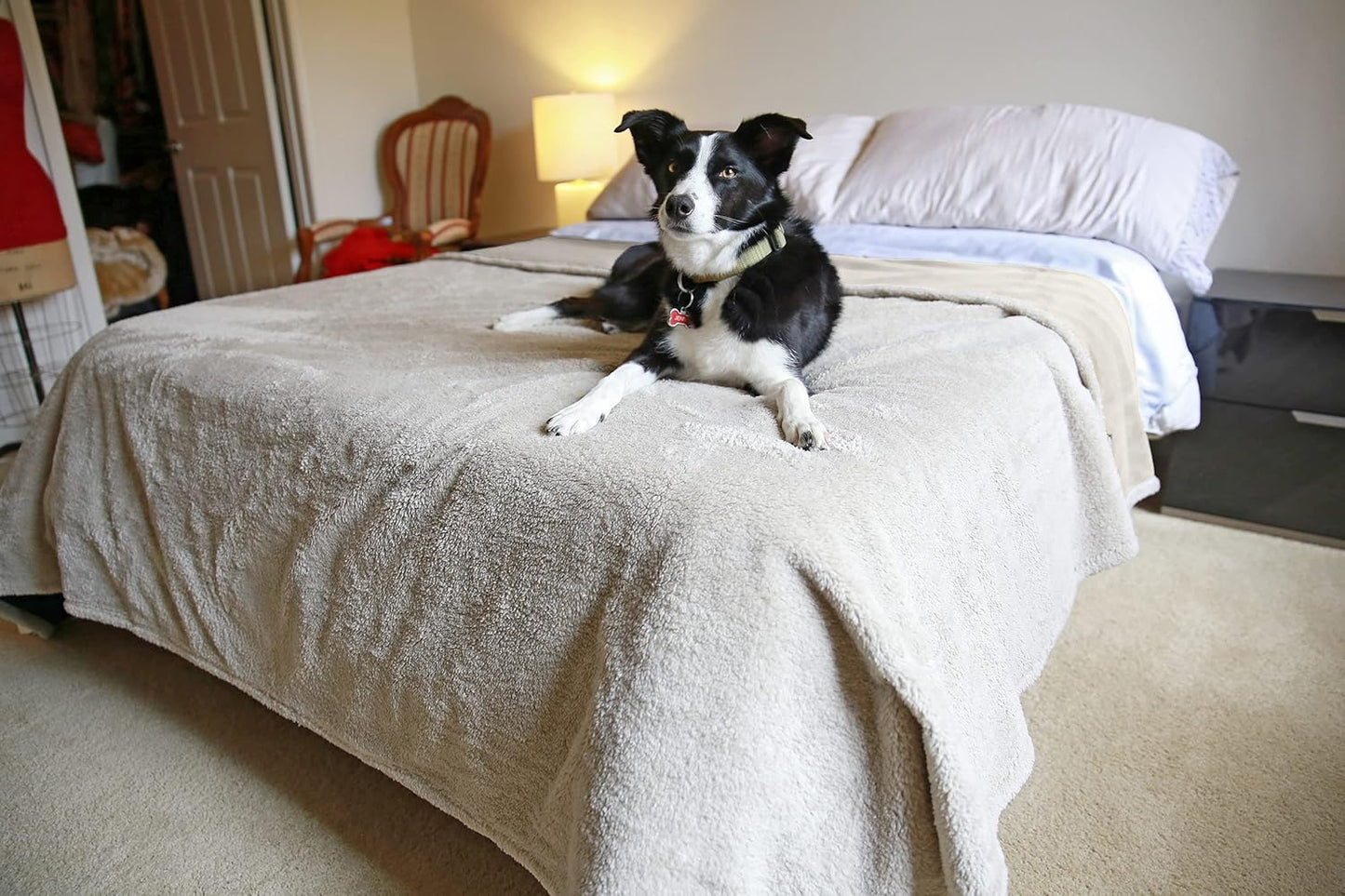Kritter Planet Waterproof Dog Blanket, Reversible Water Proof Pet Blanket for Couch, Bed & Sofa, Washable Couch Covers for Large Dogs - Protects Furniture from Fur, Dirt, and Accidents