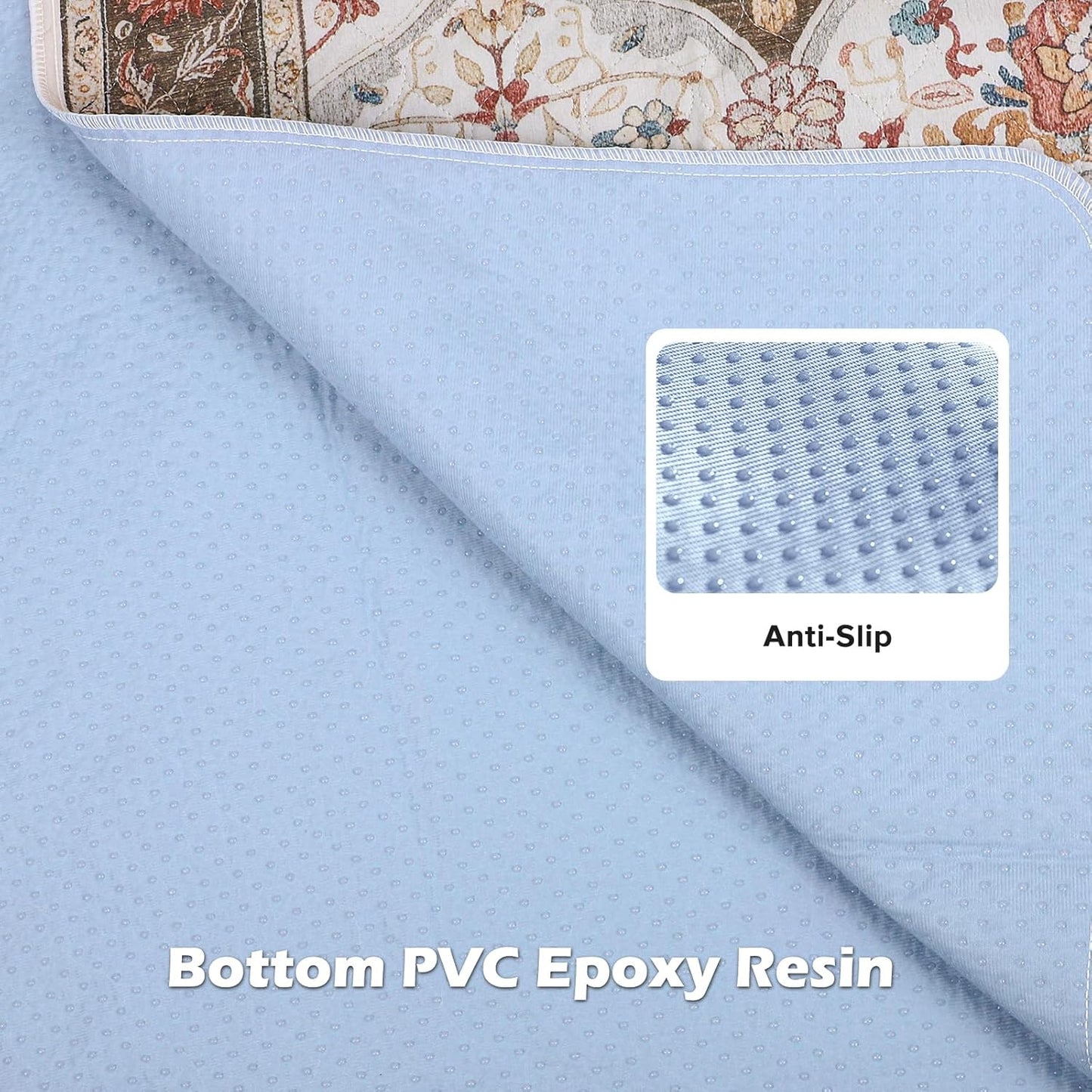 INVENHO Washable Pee Pads for Dogs 72"x72" Reusable Dog Pads Extra Large Upgrade Non-Slip Dog Pee Pads Heavy Absorbency Puppy Pee Pads Quick Dry Whelping Pads/Waterproof Puppy Training Pad
