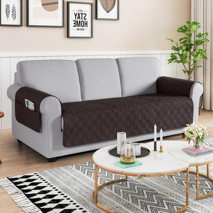 VANSOFY Couch Cover, Waterproof Sofa Covers Washable Slipcover Furniture Protector Couch Seat Covers Non-Slip Couch Cover for Dogs, Pets(Sofa, Dark Gray)