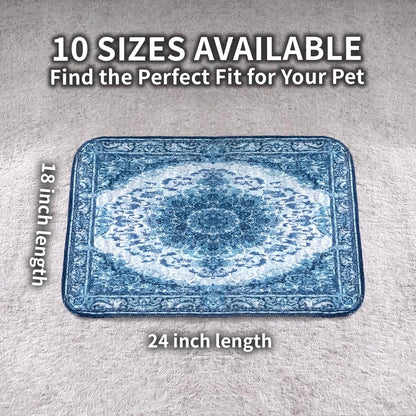 Washable Pee Pads for Dogs, Reusable Puppy Potty Training Pads, Ultra-Absorbent Thick Waterproof Leak-Proof Non-Slip Pads & Mat for Crate, Playpen, Floor, Whelping & Housebreaking , 2 Pack 18"x24"