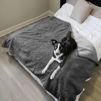 Kritter Planet Waterproof Dog Blanket, Reversible Water Proof Pet Blanket for Couch, Bed & Sofa, Washable Couch Covers for Large Dogs - Protects Furniture from Fur, Dirt, and Accidents