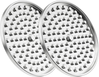 Double Wall Stainless Steel Lick Mat for Dogs & Cats - Chew Proof & Whisker Friendly, Non-Slip Base, for Calm Feeding & Anxiety Relief - Dishwasher Safe Slow Feeder Pad [1Pack]