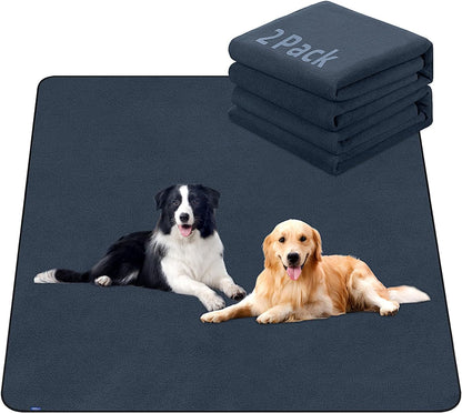 Sunsleek Washable Pee Pads for Dogs 72"x72" Extra Large Super Absorbent Non-Slip Reusable Puppy Pads for Playpen, Crate, Floor, Waterproof Pet Training Mats for Quick-Dry Whelping Pads & Incontinence