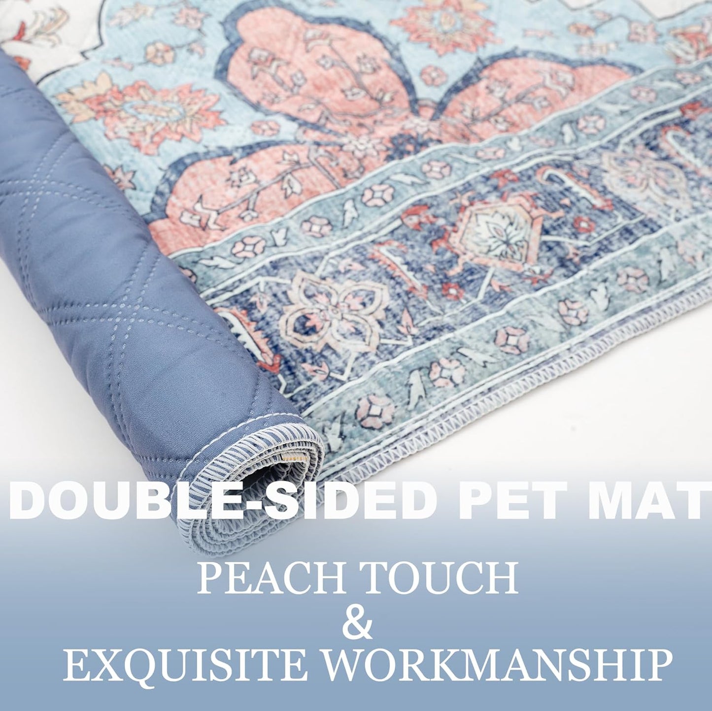 Waterproof Pet Couch Cover Washable, Stylish Reversible Pet Blanket, Soft Sofa Furniture Protector for Dogs Kids Pets.(Gray/Light Gray, 30"x70")
