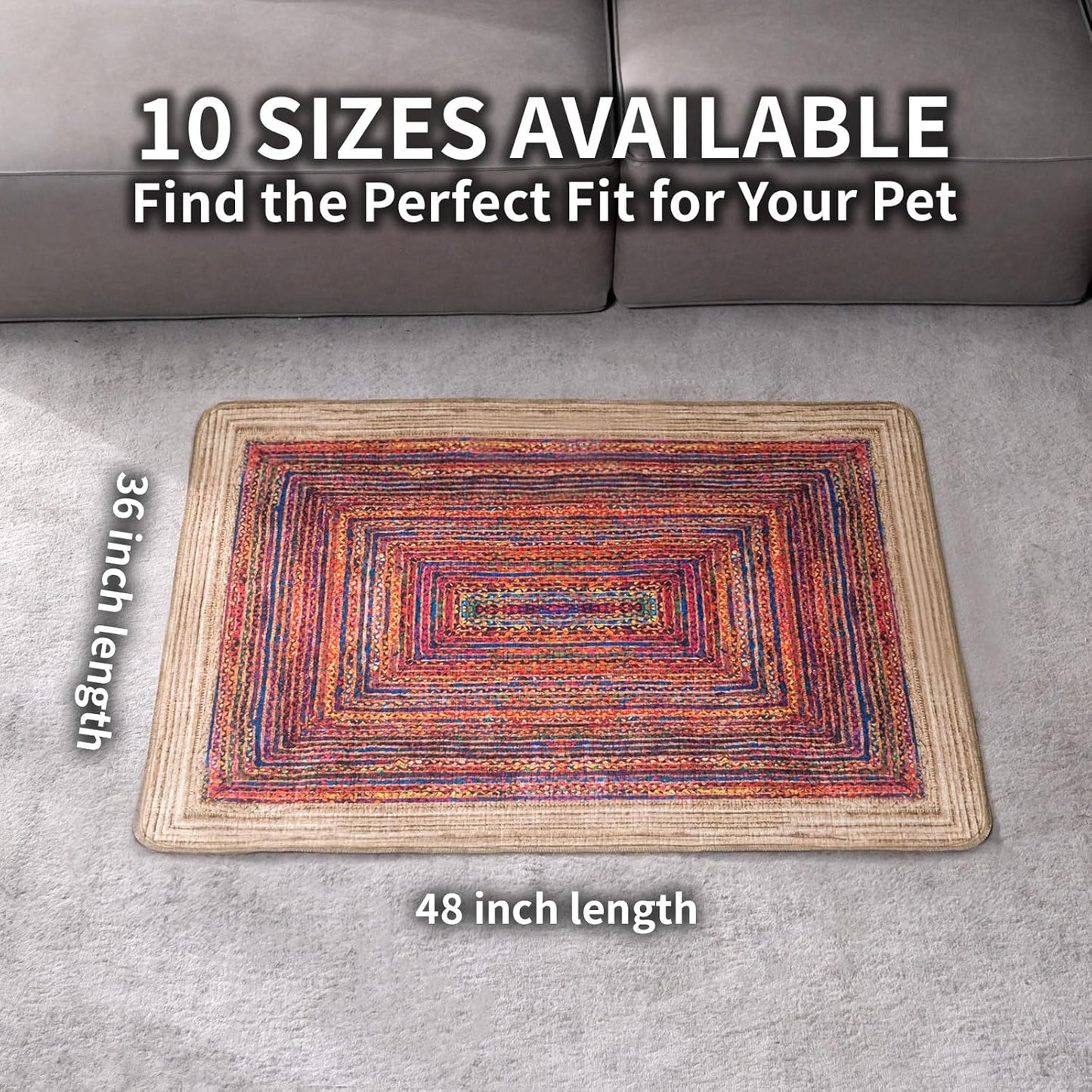 Washable Pee Pads for Dogs, Reusable Puppy Potty Training Pads, Ultra-Absorbent Thick Waterproof Leak-Proof Non-Slip Pads & Mat for Crate, Playpen, Floor, Whelping & Housebreaking , 2 Pack 18"x24"