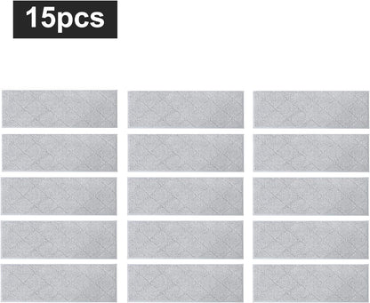 COSY HOMEER Edging Stair Treads Non-Slip Carpet Mat 28inX9in Indoor Stair Runners for Wooden Steps, Edging Stair Rugs for Kids and Dogs, 100% Polyester TPE Backing (7pc, Beige)