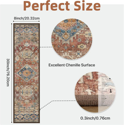 sarben Non Slip Stair Treads for Wooden Steps 15PCS - 8"x30" Indoor Safety Carpet, Edging Mats with TPE Adhesive Backing, Pet and Elderly Friendly Stair Rugs (Taupe) - Colors A