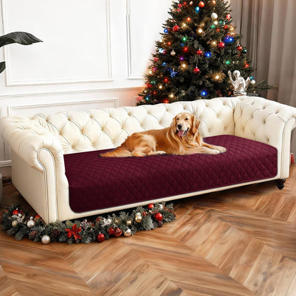 Waterproof Dog Blanket, Non-Slip Soft Pet Bed Cover, Couch Cover for Dogs Washable, Protects Sofa, Furniture, Crate, Car, Tear Resistant Leakproof Pet Blanket (30x70 Inch, Dark Grey)