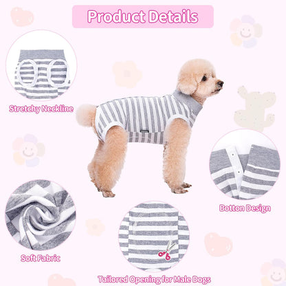 Recovery Suit for Dogs After Surgery Dog Onesie Female Spay Surgical