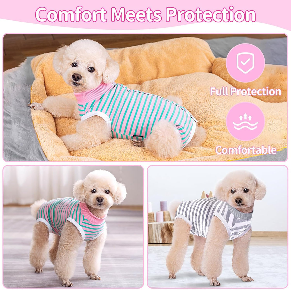 Recovery Suit for Dogs After Surgery Dog Onesie Female Spay Surgical