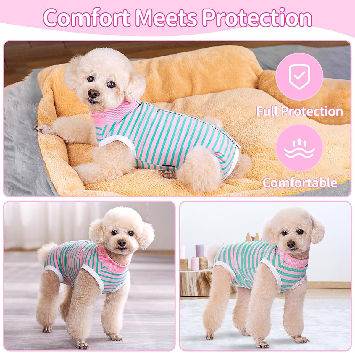 Recovery Suit for Dogs After Surgery Dog Onesie Female Spay Surgical